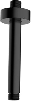 Wiesbaden Caral Douchearm met Plafondbevestiging - 30cm - Mat Zwart
