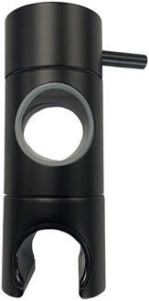 Wiesbaden Caral Glijstuk voor Thermostatische Regendoucheset - Mat Zwart