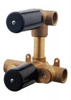 Wiesbaden Caral Inbouwdeel 2 wegs douchethermostaat