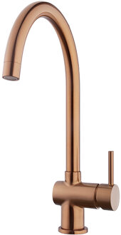 Wiesbaden Caral Keukenmengkraan - Geborsteld Brons Koper Design