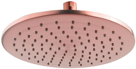 Wiesbaden Caral Luxe Geborsteld Koper Hoofddouche 25cm Rond