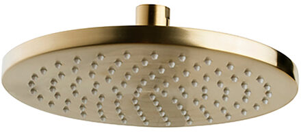 Wiesbaden Caral Luxe Hoofddouche Rond 20 cm - Geborsteld Messing