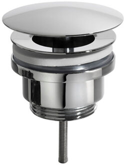 Wiesbaden Caral Open Afvoerplug - 5/4inch - Chroom