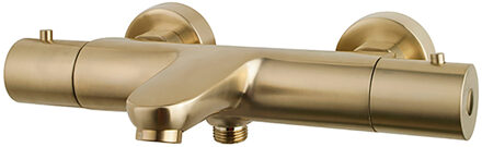 Wiesbaden Caral Thermostaatkraan voor Bad - Geborsteld Messing