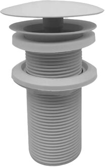 Wiesbaden Caral Verlengde Open Afvoerplug 5/4" Mat Wit - Stijlvol & Functioneel