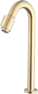 Wiesbaden Caral Victoria fonteinkraan XL 1/2'' geborsteld messing PVD 22.3774 Messing geborsteld (goud)