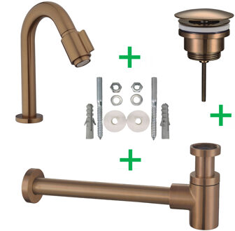 Wiesbaden Caral Victoria Fonteinkraanset Brons Koper