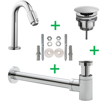 Wiesbaden Caral Victoria Fonteinkraanset Chroom