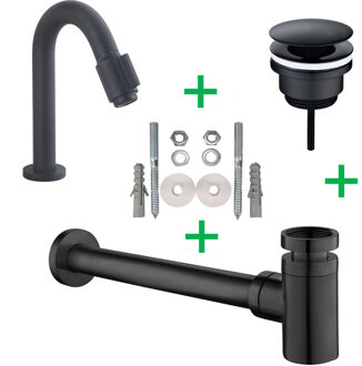 Wiesbaden Caral Victoria Fonteinkraanset Mat Zwart