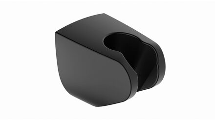 Wiesbaden Caral Wandhanddouchehouder - Kunststof - Mat Zwart