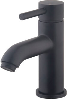 Wiesbaden Caral Wastafelkraan laag - Mat Zwart