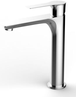 Wiesbaden Casma wastafelkraan chroom hoog