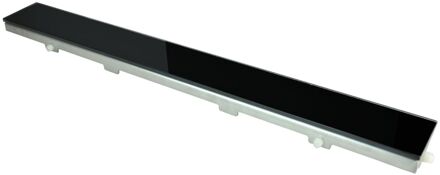 Wiesbaden CityLine TopDesign Glasrooster Zwart voor douchegoot - Lengte: 60 cm