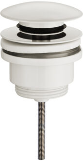 Wiesbaden Clickwaste Afvoerplug BWS Karsten 5/4" Glans Wit