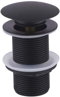 Wiesbaden Clickwaste Wiesbaden Caral Verlengd 5/4" Mat Zwart