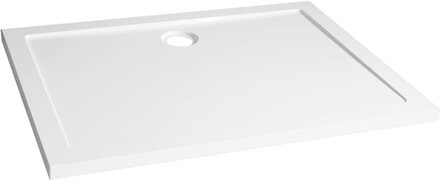 Wiesbaden Douchebak - Rechthoek - 120x90x4cm - Acryl - Glans - Wit