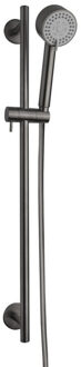 Wiesbaden Doucheset Cadans Opbouw Rond Gunmetal Glijstang Handdouche