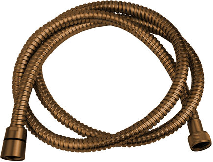 Wiesbaden Doucheslang - Conisch - Metaal - 150cm - Geborsteld Brons Koper
