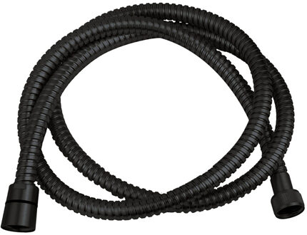 Wiesbaden Doucheslang - Conisch - Metaal - 150cm - Mat Zwart