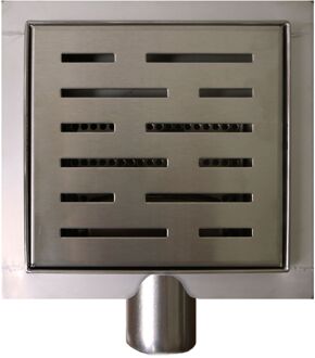 Wiesbaden Drain doucheput 20 x 20 cm - RVS