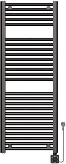 Wiesbaden Elara elektrische radiator Smart WiFi 118,5 x 45 cm gunmetal PVD 41.3589 Gunmetal (antraciet)