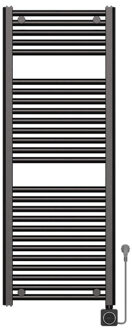 Wiesbaden Elara elektrische radiator Smart WiFi 118,5 x 45 cm gunmetal PVD 41.3589 Gunmetal (antraciet)