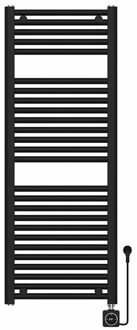 Wiesbaden Elara elektrische radiator Smart WiFi 118,5 x 45 cm mat zwart 41.3588 Zwart mat