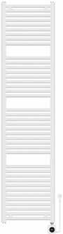 Wiesbaden Elara elektrische radiator Smart WiFi 181,7 x 45 cm glans wit 41.3592 Wit glans