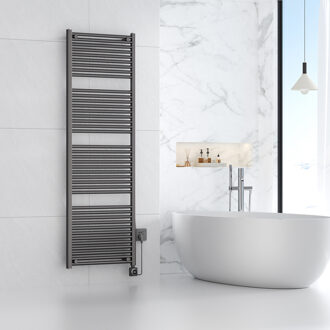 Wiesbaden Elara Smart WiFi Elektrische Radiator 181.7x60cm - Gunmetal