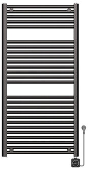 Wiesbaden Elektrische Radiator Elara 118.5x60 cm Smart Wifi Gunmetal