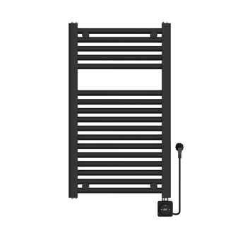 Wiesbaden Elektrische Radiator Wiesbaden Elara 76.6x45 Cm Smart Wifi Mat Zwart