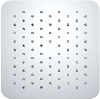 Wiesbaden Flat Luxe hoofddouche vierkant 200mm Ultra plat chroom