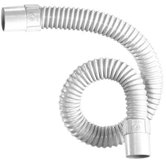 Wiesbaden Flexibele Aansluitslang Verlijmbaar 32mm Spie x 32mm Spie 75 cm Wit