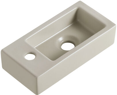 Wiesbaden Fontein Wiesbaden Rhea S Mini 36,5x18x9 cm Links Keramiek Beige