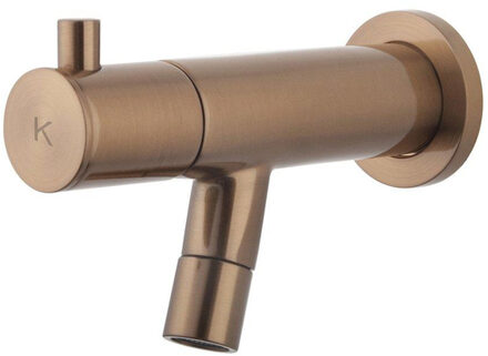 Wiesbaden Fonteinkraan Wiesbaden Amador 1/2 Met Muurbevestiging Geborsteld Brons Koper