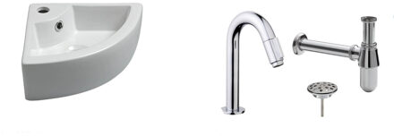 Wiesbaden FonteinPack Pallas 44.5x32.5x13 cm Wit