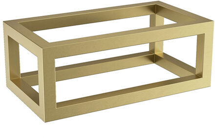 Wiesbaden Frame Voor Fontein Nick 39,5x15x21,5 cm Geborsteld Messing