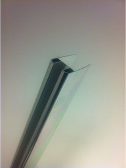 Wiesbaden Glasprofiel Voor Muurprofiel Glasdikte 10mm Lengte 200cm Chroom