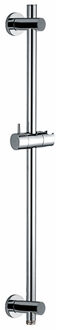 Wiesbaden Glijstang met Wateraansluiting - 66cm - Chroom