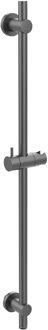 Wiesbaden Glijstang met Wateraansluiting - 66cm - Gunmetal