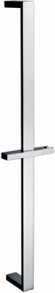 Wiesbaden Glijstang - Vierkant - 70cm - Chroom
