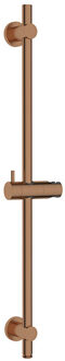 Wiesbaden Glijstang Wiesbaden Peck 76,5 cm Met Wateraansluiting Geborsteld Brons Koper