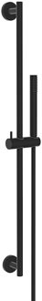 Wiesbaden Glijstangset Wiesbaden Remi Met Staafhanddouche 1 Stand 150 cm Mat Zwart