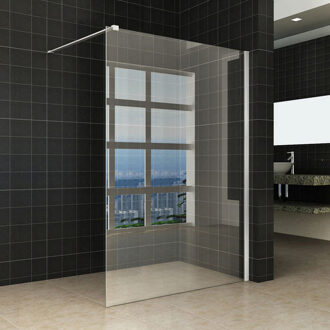 Wiesbaden Hibera Inloopdouche 120x200 cm Nano-coating Helder Glas RVS