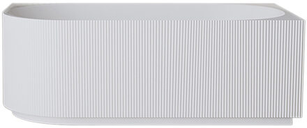 Wiesbaden Hoekbad Rechts Wiesbaden Rivi 180x80 cm Acryl Met Waste Mat Wit