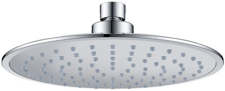 Wiesbaden Hoofddouche - Rond - ABS - 20cm - Chroom - Grijs