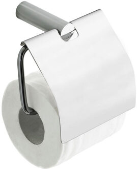 Wiesbaden Ida Toiletrolhouder met Klep - Chroom