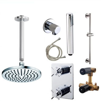 Wiesbaden inbouw regendouche set 03 (plafonduitloop)