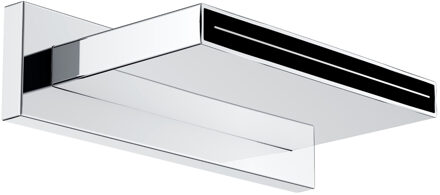 Wiesbaden inbouw waterval baduitloop 20 cm, chroom