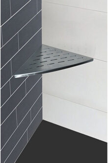 Wiesbaden InWall Hoekplanchet - 29x29cm - RVS